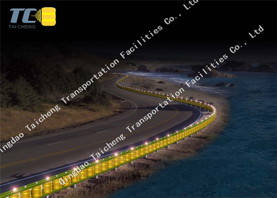 Pu Foam Highway Rolling Guardrail Barrier Hot Dip Galvanized