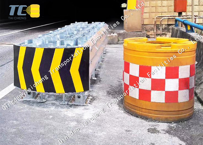 Traffic Safety Crash Cushion Anti Collision Steel Barrier