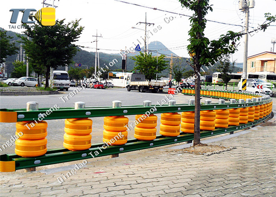 Good price Metal Highway Roller Barrier Road Protection Barriers For Curved Tunnel online