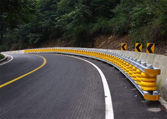 Good price Stainless Steel Beam Column Durable Foam Filled Rotating Barrel Guardrail online