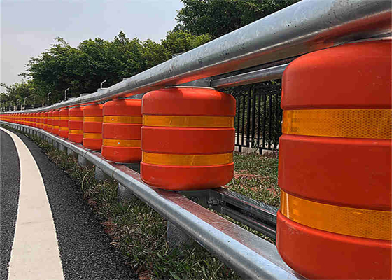 EVA Material Road Rotating Anti Collision Barriers Customized According To Needs