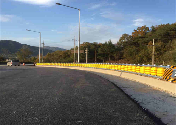 Good price Traffic Safety Roller Barrier Anti Crash Barrier EVA For Roadway Safety online