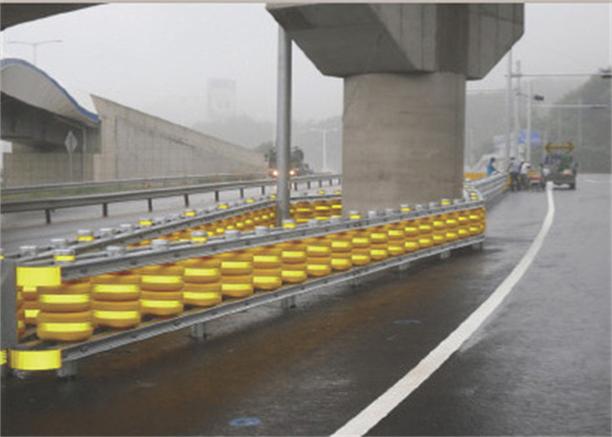 Good price Traffic Safety Driveway EVA Roller System Guardrail Crash Rolling Barrier online