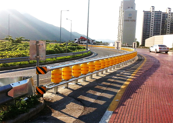 Good price EVA Material Highway Protective Traffic Safety Rotary Barrel Roller Barrier online