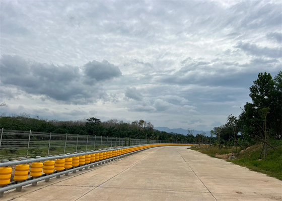 Good price EVA Material Anti Crash Guardrail Safety Highway Roller Barrier Expandable online