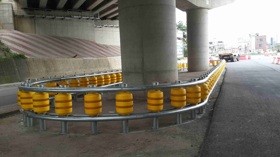 Highways Guardrail Roll Forming Machine with Large Roller Size Diameter 245/350 Mm