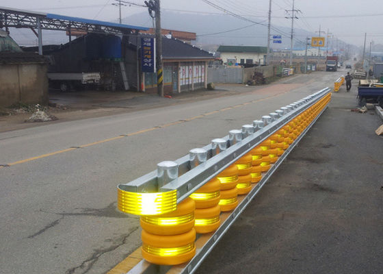 Good price Diameter 245 350 Mm Roller Size Highway Roller Barrier Hot Galvanized Cold Rolled Technology Spacing 1m 0.7m 0.5m Road Safety Equipment online