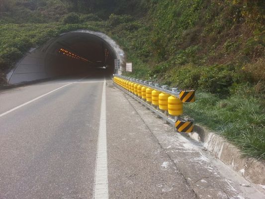 Good price EVA Metal Material Rolling Guardrail Barrier with EVA Q235 Roller Material and High Strength Steel Providing Durable Safety Protection online