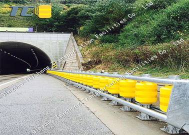 Good price Durable Safety Roller Barrier Flexible Rotating Anti Collision Barrel Guardrail online