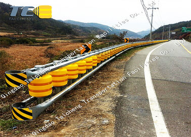 Good price Road Safety Barrier Systems EVA Rolling Guardrail Diameter 245mm / 350 Mm online