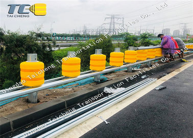 Good price Removable Highway Roller Barrier Galvanized Steel Frame Corrosion Resistant online