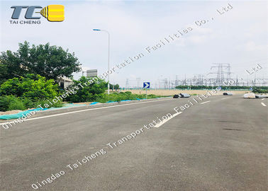 Good price PU Foam Safety Roller Barrier Rotary Barrel Guard Rail Two Waves Eco Friendly online