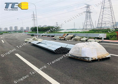 Good price Curved Downhill Roller Guardrail Road Anti Collision Rolling Guard Barrier online