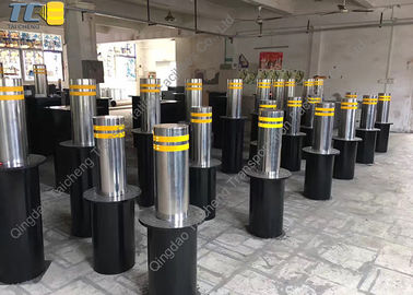 Steel Automatic Hydraulic Bollard 360mm Diameter 3S Fall Time IP68 Protection