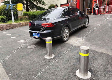 Good price Automatic Telescopic Security Post , Stainless Steel Removable Bollards online