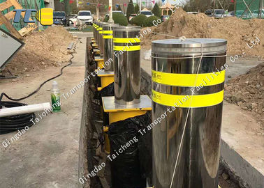 Good price Remote Control Hydraulic Retractable Bollards Traffic Surface Mount For Car Parking online
