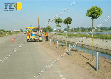 Good price High Strength W Beam Crash Barrier Salt Spray Resistance Long Service Life online