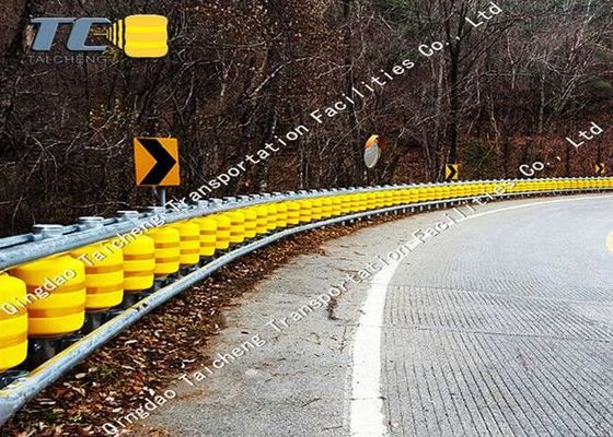 Good price AASHTO M180 Highway Roller Barrier EVA / PU Rolling Guardrail Barrier online