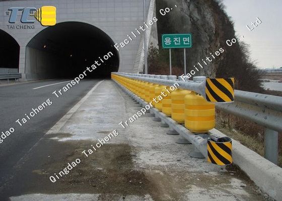 Good price Road Traffic Highway Roller Barrier Polyurethane Roller Guardrail RBD245 online