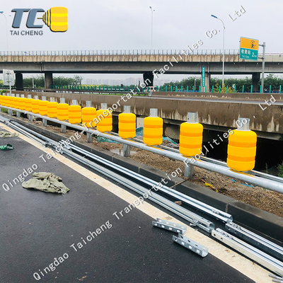 Good price Rotating Barrel Highway Guide Rail Anticollision Tube Guardrail online