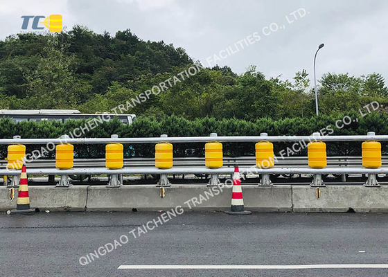 Good price Traffic Plastic Spiral Staircase Guardrail Roller Safety Barrier Pliable online