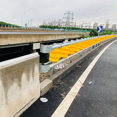 Good price Roller Type Anti Collision Guardrail For Transportation Facilities online
