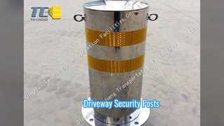 Secure Driveway Posts Stainless Steel 304 Parking