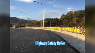 Highway Safety Barrier Roller Guardrail