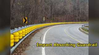 Safer Roads Rolling Guardrail Barrier