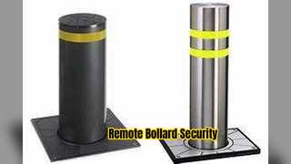 Remote Control Pneumatic Bollard Security