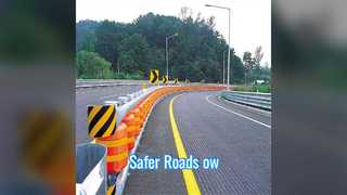 Custom Highway Roller Barrier Road Safety